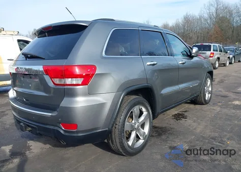 2012 Jeep Grand Cherokee Overland из США, поврежденный, VIN 1C4RJFCG0CC254729